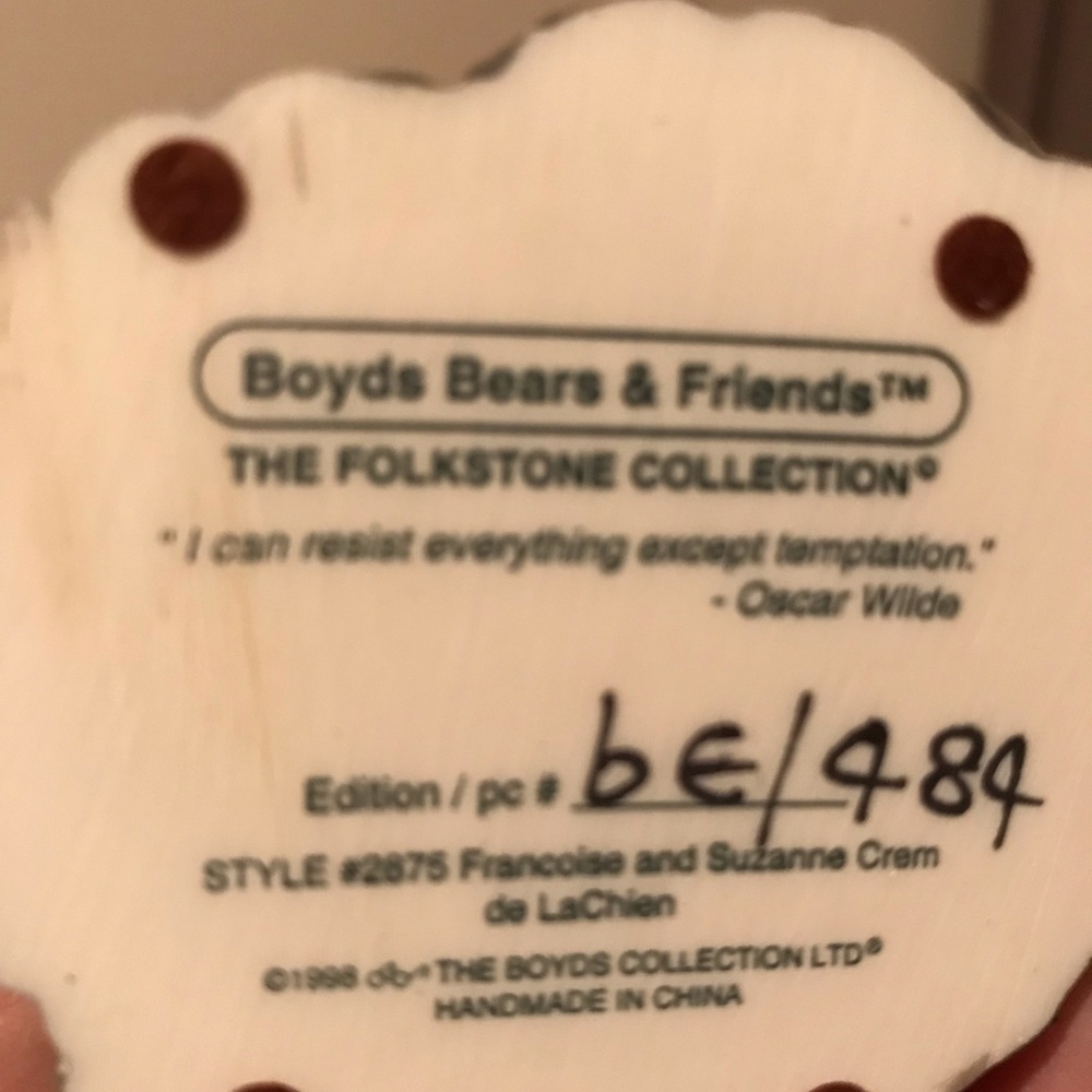 Boyd’s Bears figurine - Picture 2 of 4